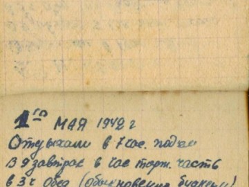 Дневник Савицкого П.И. 1941-1942 гг. Стр.8