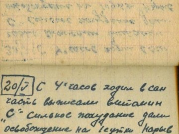 Дневник Савицкого П.И. 1941-1942 гг. Стр.12