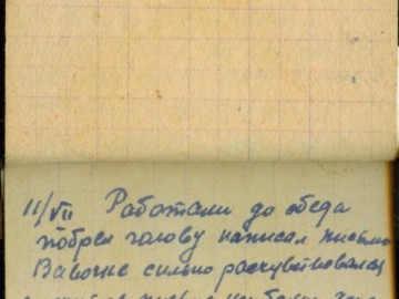 Дневник Савицкого П.И. 1941-1942 гг. Стр.18