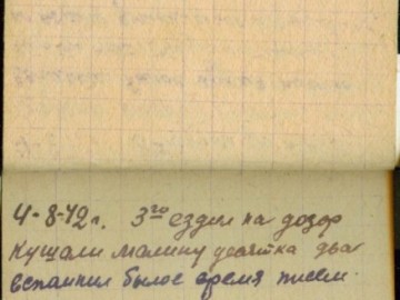 Дневник Савицкого П.И. 1941-1942 гг. Стр.19